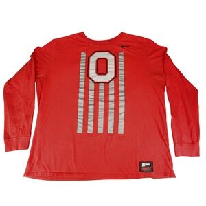 Nike T Shirt Ohio State Buckeyes sz XXL 1916 Throwback Music Cannon Fire Limited